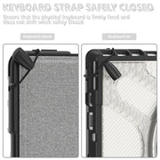 For MicroSoft Surface Pro 4 / 5 / 6 / 7 TPU + PC Tablet Case(Transparent)