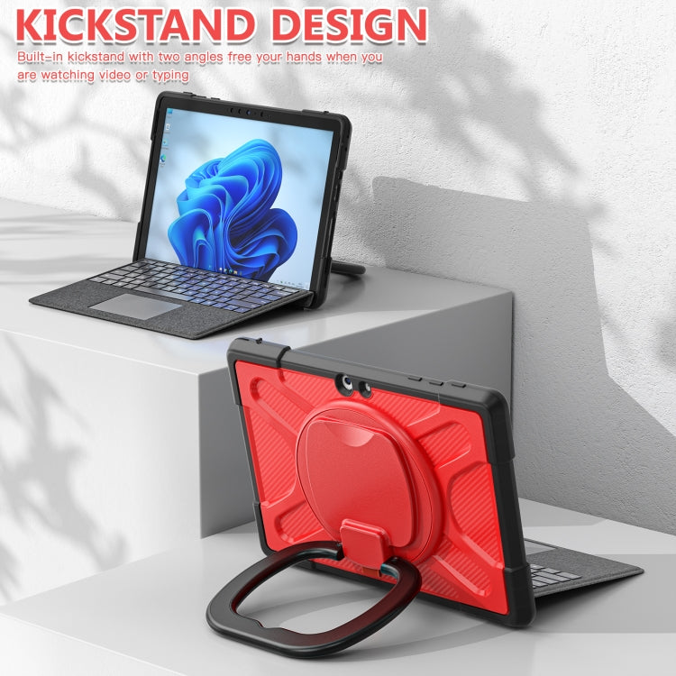 For MicroSoft Surface Go 1 / 2 / 3 TPU + PC Tablet Case(Red)