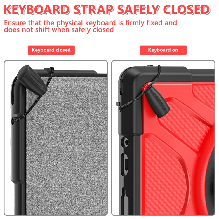 For MicroSoft Surface Go 1 / 2 / 3 TPU + PC Tablet Case(Red)