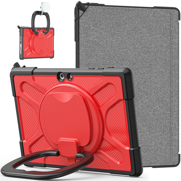 For MicroSoft Surface Go 1 / 2 / 3 TPU + PC Tablet Case(Red)
