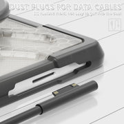 For MicroSoft Surface Go 1 / 2 / 3 TPU + PC Tablet Case(Transparent)