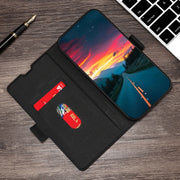For Huawei P9 Lite Ultra-thin Voltage Side Buckle PU + TPU Leather Phone Case(Black)