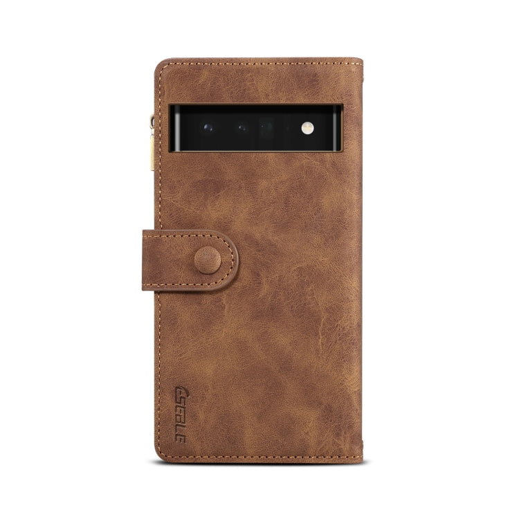 For Google Pixel 7 5G Retro Frosted Horizontal Flip Leather Phone Case(Brown)