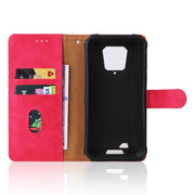 For Ulefone Armor 8 Skin Feel Magnetic Buckle Calf Texture Leather Phone Case(Rose Red)