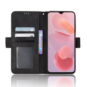 For Ulefone Note 12P Skin Feel Calf Pattern Leather Phone Case(Black)