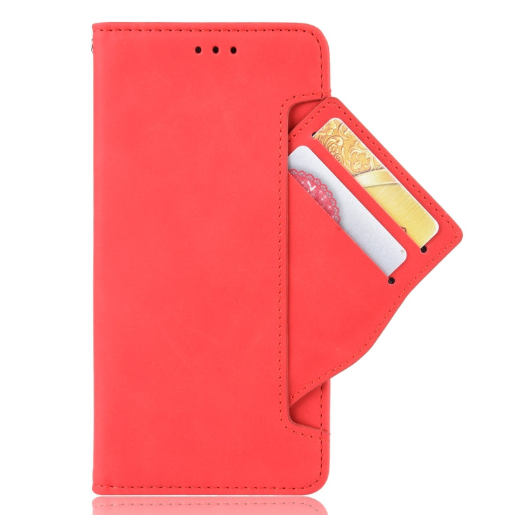 For Ulefone Note 12P Skin Feel Calf Pattern Leather Phone Case(Red)