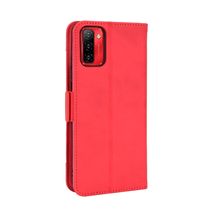 For Ulefone Note 12P Skin Feel Calf Pattern Leather Phone Case(Red)