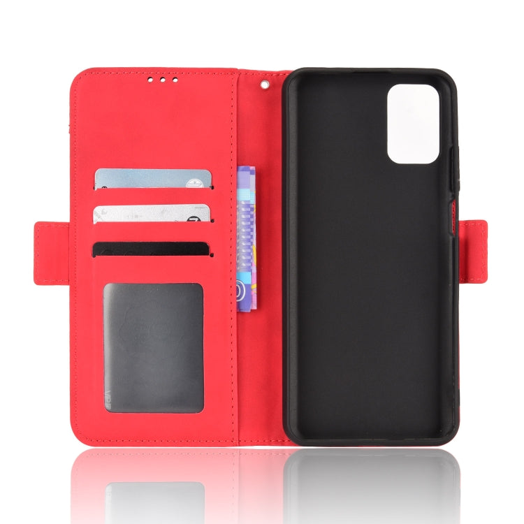 For Ulefone Note 12P Skin Feel Calf Pattern Leather Phone Case(Red)