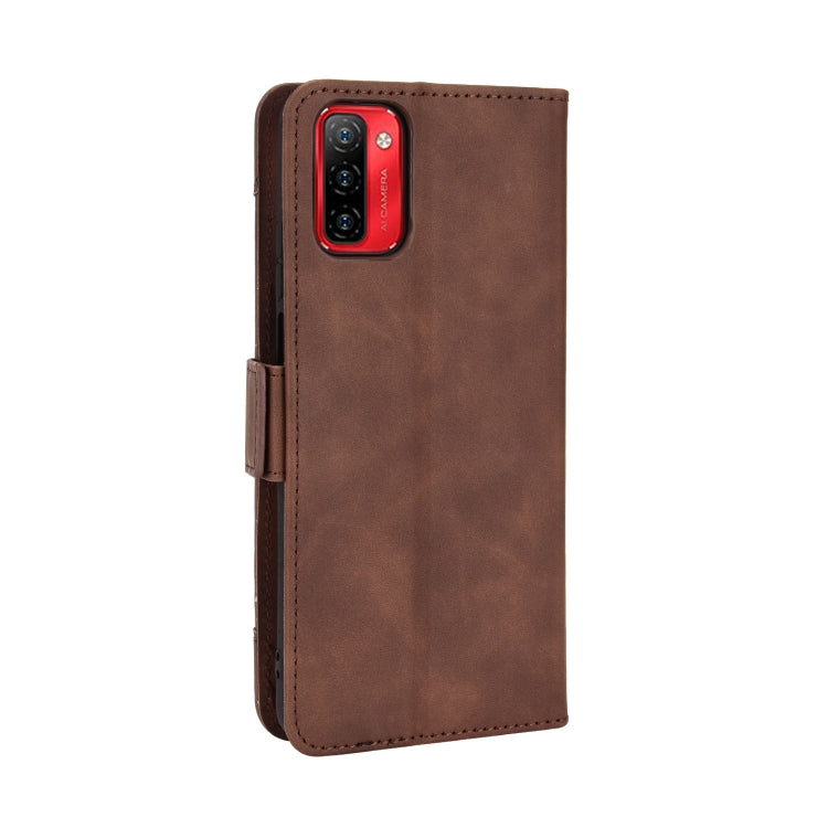For Ulefone Note 12P Skin Feel Calf Pattern Leather Phone Case(Brown)