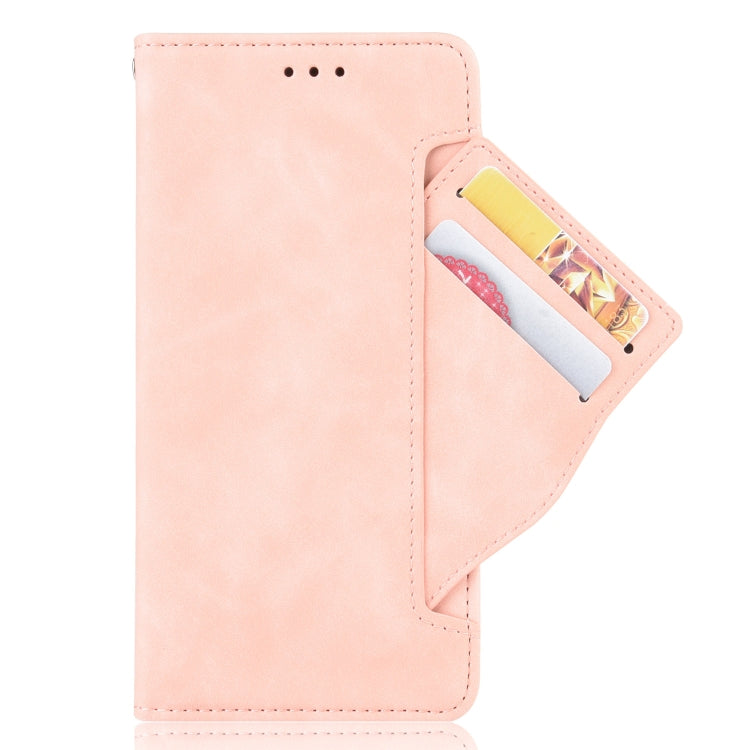 For Ulefone Note 12P Skin Feel Calf Pattern Leather Phone Case(Pink)