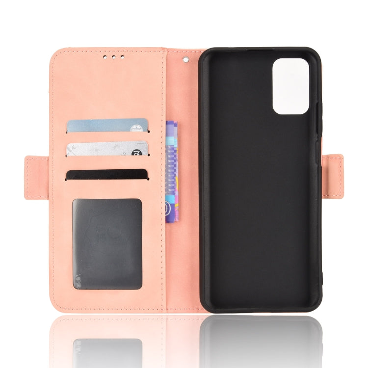 For Ulefone Note 12P Skin Feel Calf Pattern Leather Phone Case(Pink)