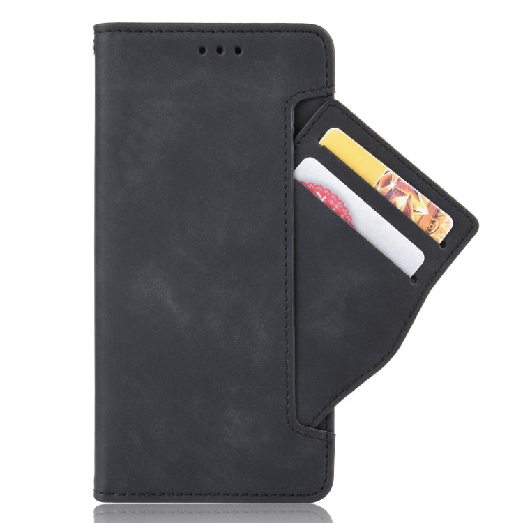 For Ulefone Note 13P Skin Feel Calf Pattern Leather Phone Case(Black)