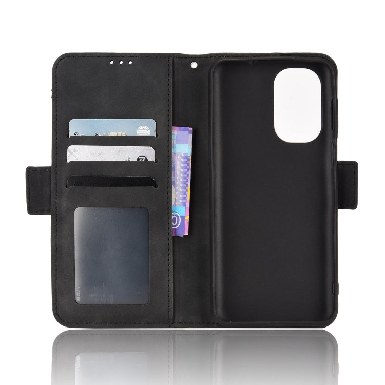 For Ulefone Note 13P Skin Feel Calf Pattern Leather Phone Case(Black)
