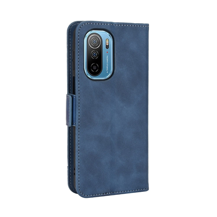 For Ulefone Note 13P Skin Feel Calf Pattern Leather Phone Case(Blue)