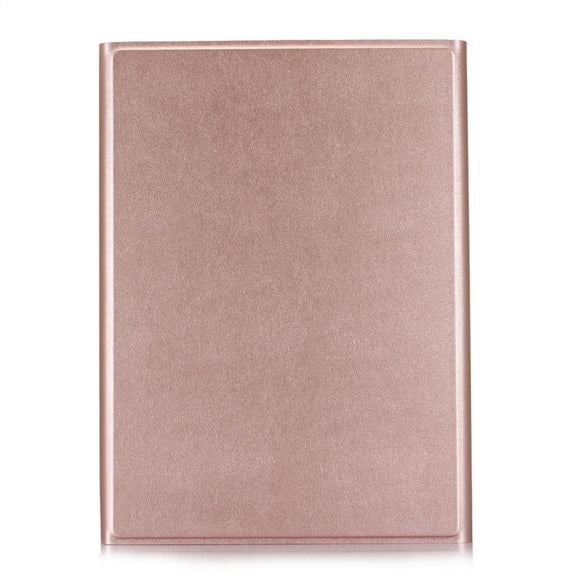 A700 Ultra-thin Bluetooth Keyboard Leather Case For Samsung Galaxy Tab S8 11 inch SM-X700 / SM-X706(Rose Gold)