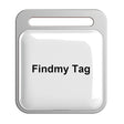 Findmy Tag Square Smart Bluetooth Anti- lost Alarm Locator Tracker(White) - Anti-lost Alarm by PMc TechLife | Online Shopping South Africa | PMc TechLife | Buy Now Pay Later Mobicred