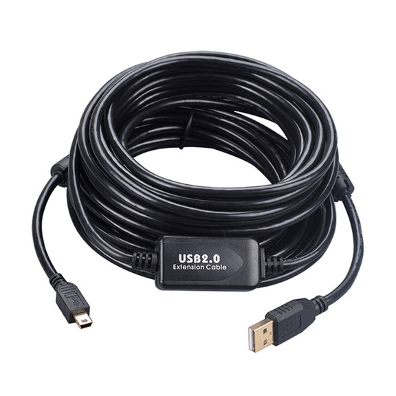 12m Mini 5 Pin to USB 2.0 Camera Extension Data Cable