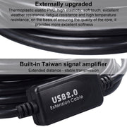 12m Mini 5 Pin to USB 2.0 Camera Extension Data Cable