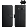 For Google Pixel 7 Pro Genuine Leather Fingerprint-proof Horizontal Flip Phone Case(Black) - Google Cases by PMC TechLife | Online Shopping South Africa | PMC TechLife | Buy Now Pay Later Mobicred