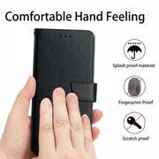 For Google Pixel 7 Pro Genuine Leather Fingerprint-proof Horizontal Flip Phone Case(Black)