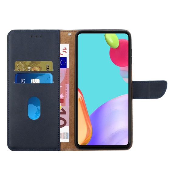 For Google Pixel 7 Pro Genuine Leather Fingerprint-proof Horizontal Flip Phone Case(Blue)