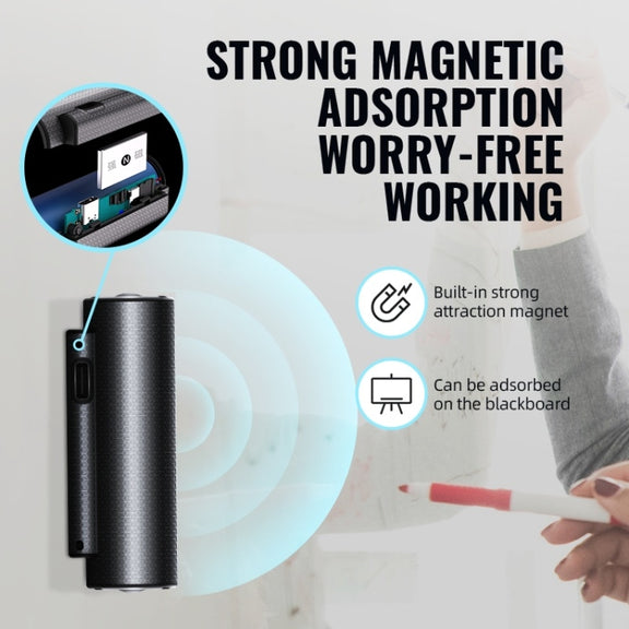 Q76 Smart HD Noise Reduction Voice Control Strong Magnetic Recording Pen, Capacity:16GB(Black)