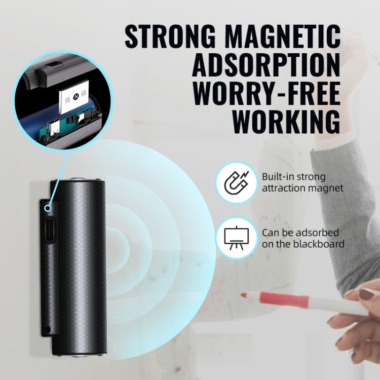 Q76 Smart HD Noise Reduction Voice Control Strong Magnetic Recording Pen, Capacity:16GB(Black)