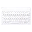 X4 Universal Round Keys Panel Spray Color Bluetooth Keyboard(White) - Universal Keyboard by PMC TechLife | Online Shopping South Africa | PMC TechLife