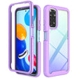 For Xiaomi Redmi Note 11 Global / Note 11S Starry Sky Solid Color Series PC + TPU Phone Case(Purple) - Xiaomi Cases by PMC TechLife | Online Shopping South Africa | PMC TechLife | Buy Now Pay Later Mobicred