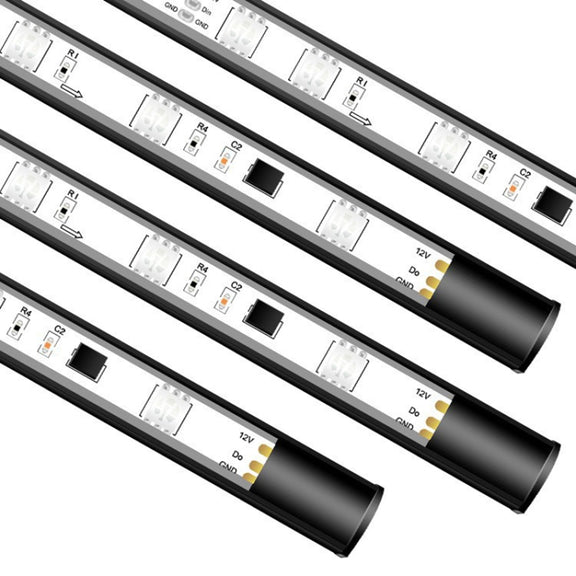 Car Modification Symphony Voice Control LED Chassis Lights, Specification:4 x 60cm + 2 x 150cm
