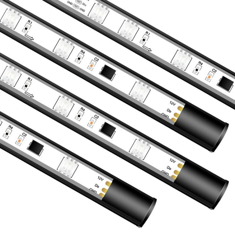 Car Modification Symphony Voice Control LED Chassis Lights, Specification:4 x 60cm + 2 x 150cm