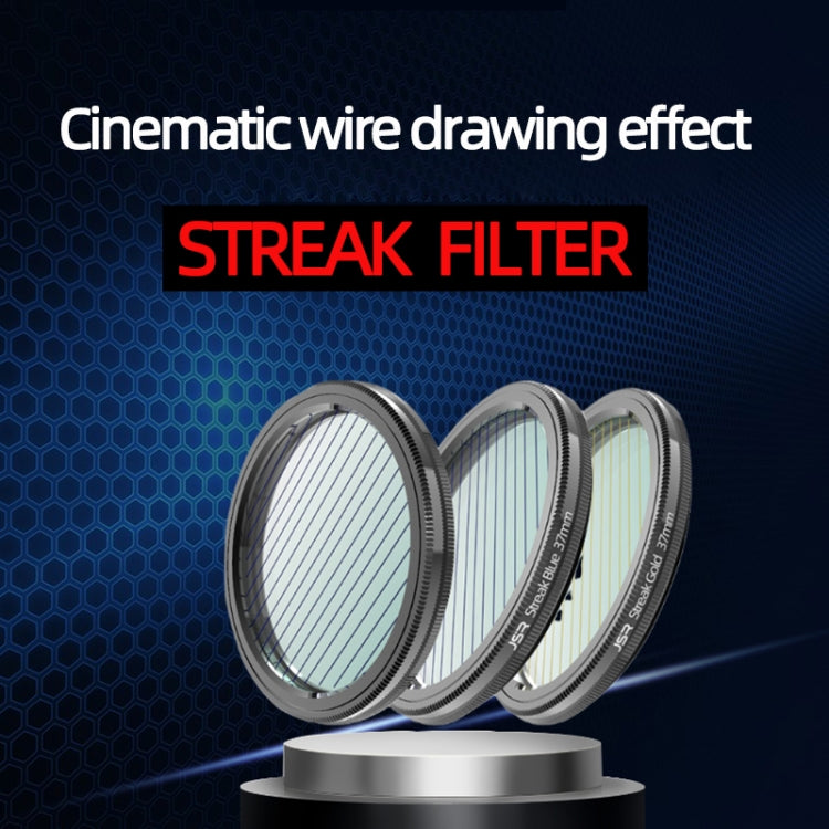JSR Starlight Drawing Camera Lens Filter, Size:43mm(Streak Blue)
