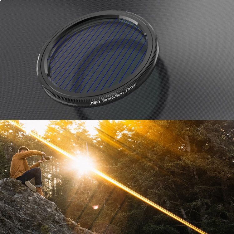 JSR Starlight Drawing Camera Lens Filter, Size:67mm(Streak Gold)