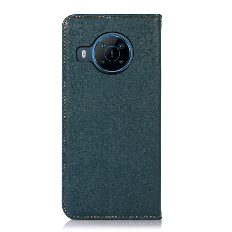 For Nokia X100 KHAZNEH Nappa Top Layer Cowhide Leather Phone Case(Green)