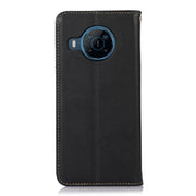 For Nokia X100 KHAZNEH Nappa Top Layer Cowhide Leather Phone Case(Black)