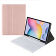 Square Cap Bluetooth Keyboard Leather Case with Pen Slot for Samsung Galaxy Tab S6 Lite(Rose Gold) - Samsung Keyboard by PMC TechLife | Online Shopping South Africa | PMC TechLife