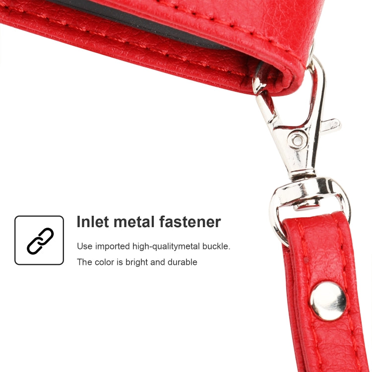 For Huawei P30 Pro Microfiber Zipper Horizontal Flip Leather Case(Red)