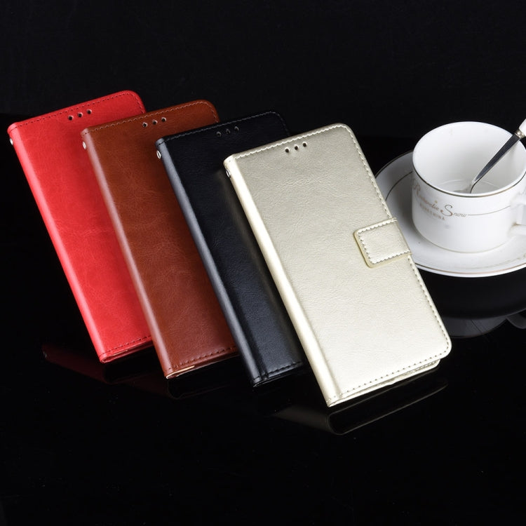 For Blackview A95 Retro Crazy Horse Texture Leather Phone Case(Gold)