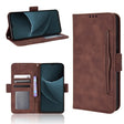 For Blackview A95 Skin Feel Calf Texture Card Slots Leather Phone Case(Brown) - More Brand by PMC TechLife | Online Shopping South Africa | PMC TechLife | Buy Now Pay Later Mobicred