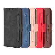 For Blackview A95 Skin Feel Calf Texture Card Slots Leather Phone Case(Brown)