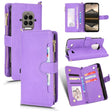 For Doogee S86 / S86 Pro Litchi Texture Zipper Leather Phone Case(Purple) - Doogee Cases by PMC TechLife | Online Shopping South Africa | PMC TechLife | Buy Now Pay Later Mobicred