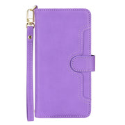 For Doogee S86 / S86 Pro Litchi Texture Zipper Leather Phone Case(Purple)