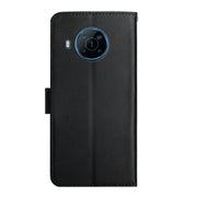 For Nokia X100 Genuine Leather Fingerprint-proof Horizontal Flip Phone Case(Black)