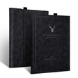 For Microsoft Surface Go 3 / 2 / 1 Deer Head Pattern Tablet Leather Case(Black) - Others by PMC Jewellery | Online Shopping South Africa | PMC Jewellery | Buy Now Pay Later Mobicred