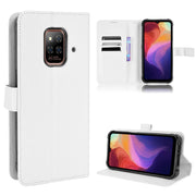 For Ulefone Power Armor 14 / 14 Pro Diamond Texture Leather Phone Case(White)