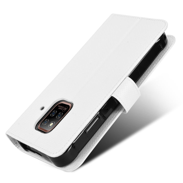 For Ulefone Power Armor 14 / 14 Pro Diamond Texture Leather Phone Case(White)