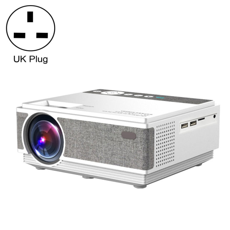 E460 1280x720P 120ANSI LCD LED Smart Projector, Basic Version, Plug Type:UK Plug