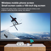 E460 1280x720P 120ANSI LCD LED Smart Projector, Basic Version, Plug Type:EU Plug