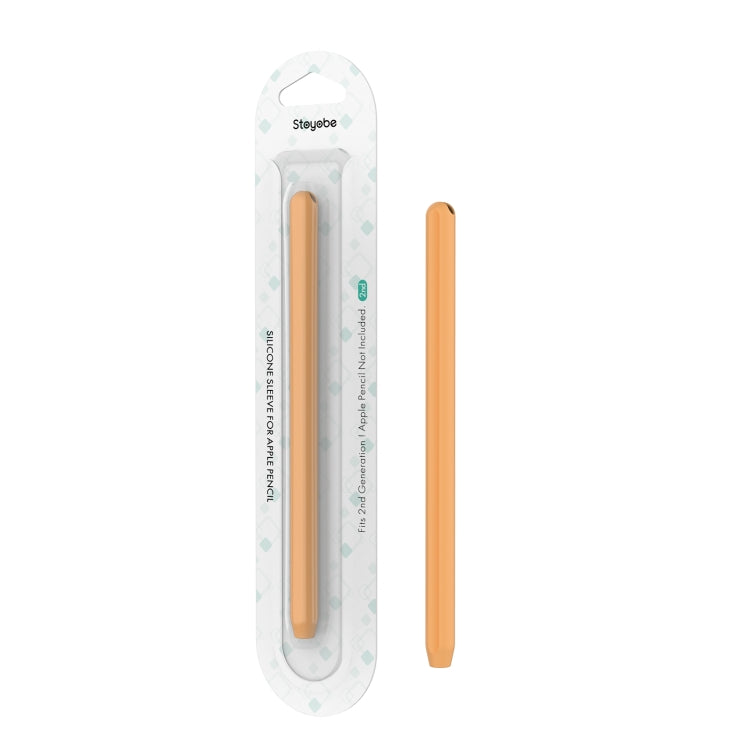 DUX DUCIS Stoyobe Ultra-thin Silicone Protective Case for Apple Pencil Pro / 2(Orange)