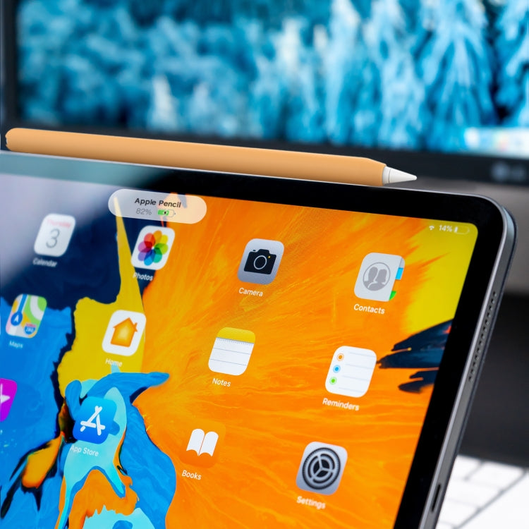 DUX DUCIS Stoyobe Ultra-thin Silicone Protective Case for Apple Pencil Pro / 2(Orange)
